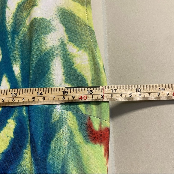 Vintage Frank Lyman Woman’s Tunic Top Size 12 Abstract Quiet Luxury Designer - Picture 7 of 8